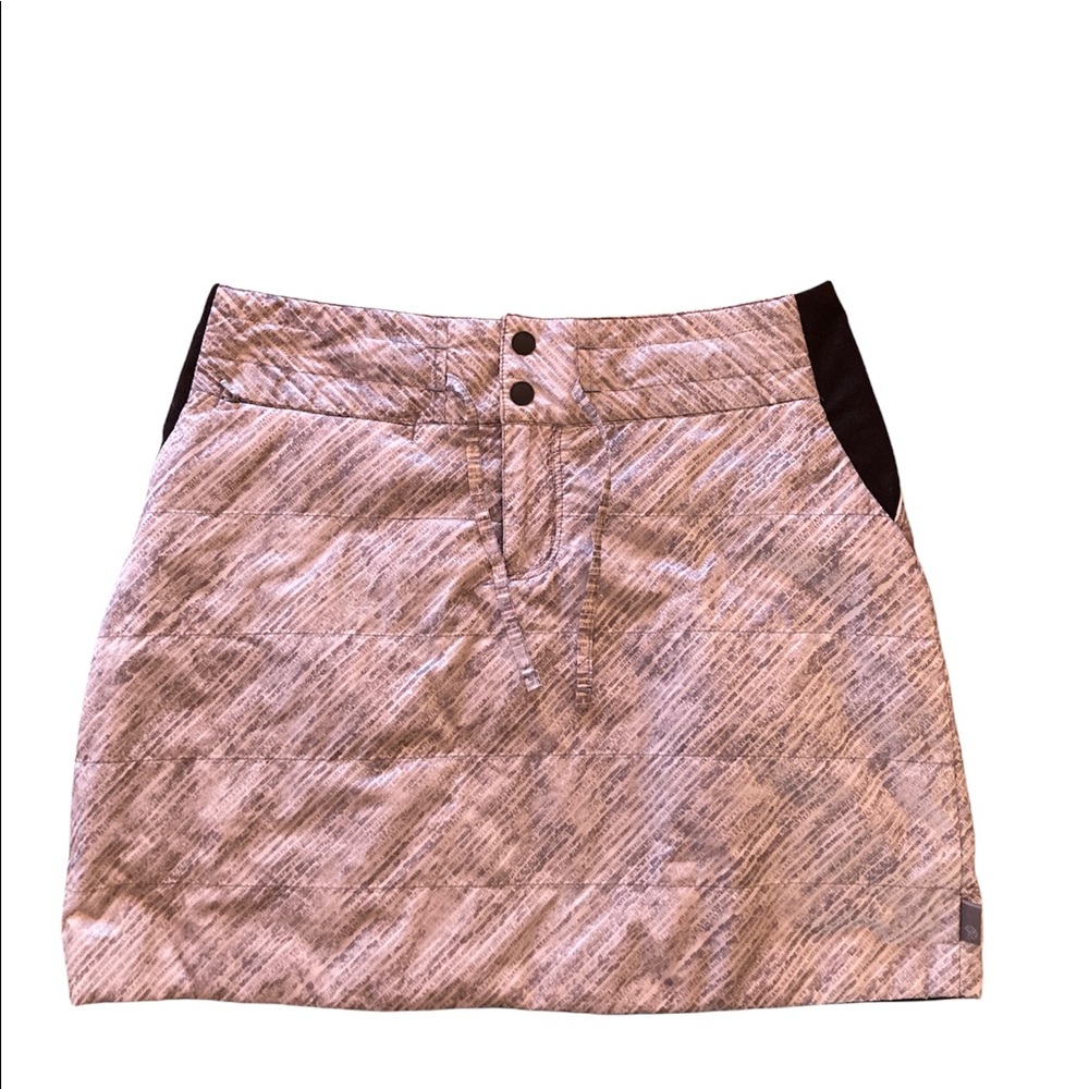 Mountain Hardware gray insulated mini skirt